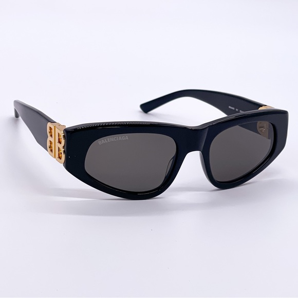 NEW BALENCIAGA BB0095S 001 UNISEX SUNGLASSES BALENCIAGA NEW BALENCIAGA EYEWEAR - Picture 5 of 12